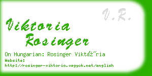viktoria rosinger business card